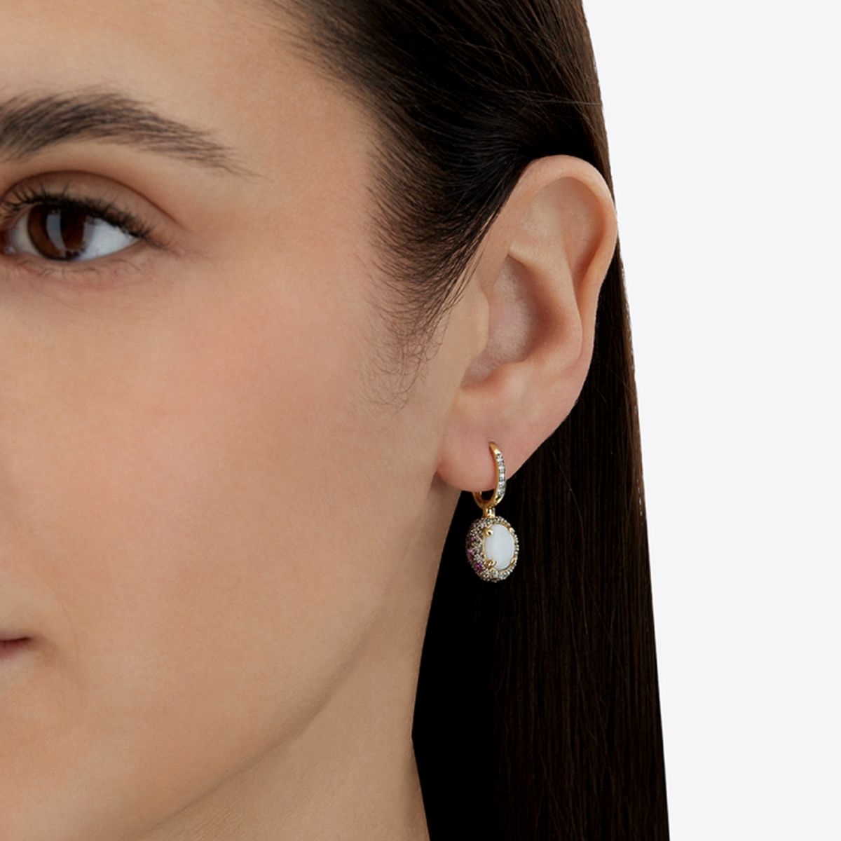 Kolczyki złote Nanis