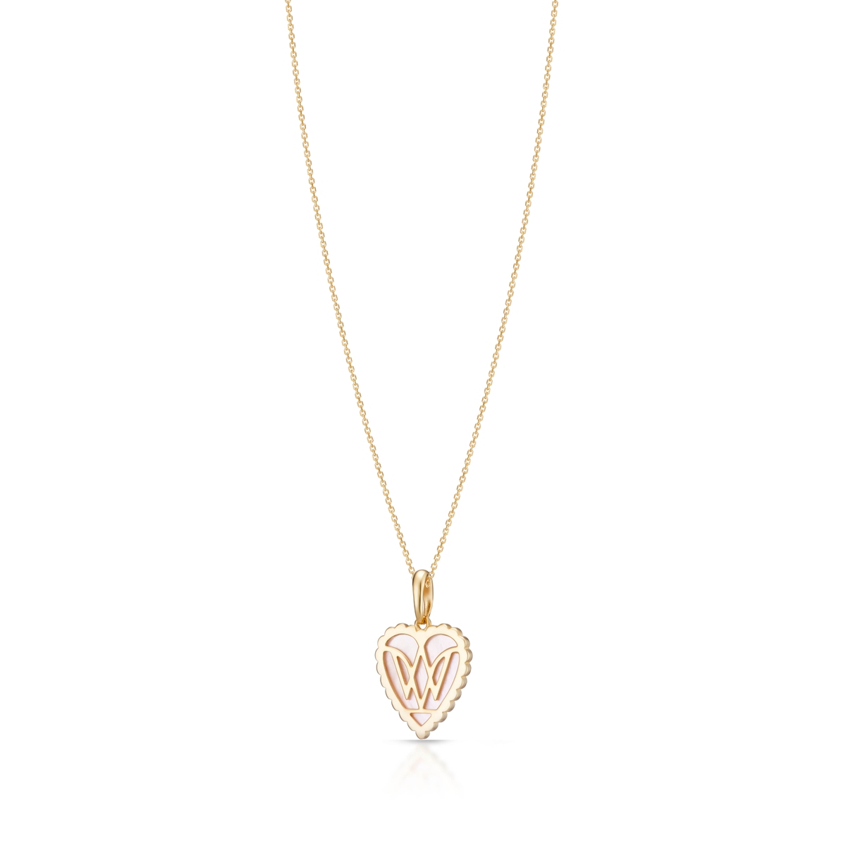 Wisiorek złoty Czułość