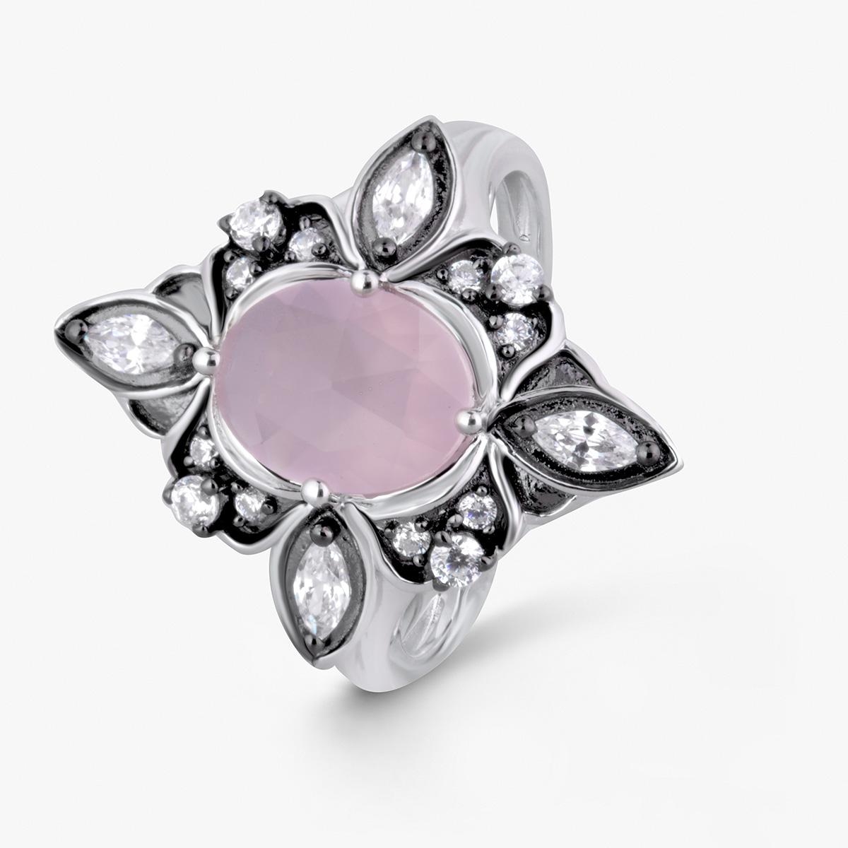 Pierścionek srebrny Royal Star