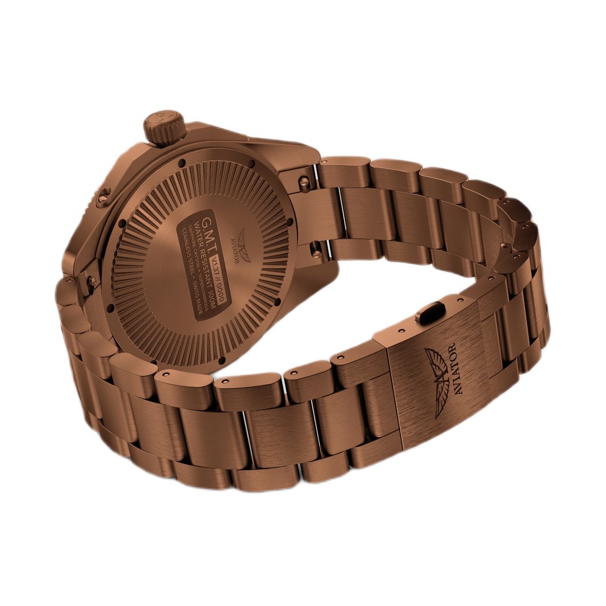 ZEGAREK AVIATOR AIRACOBRA GMT