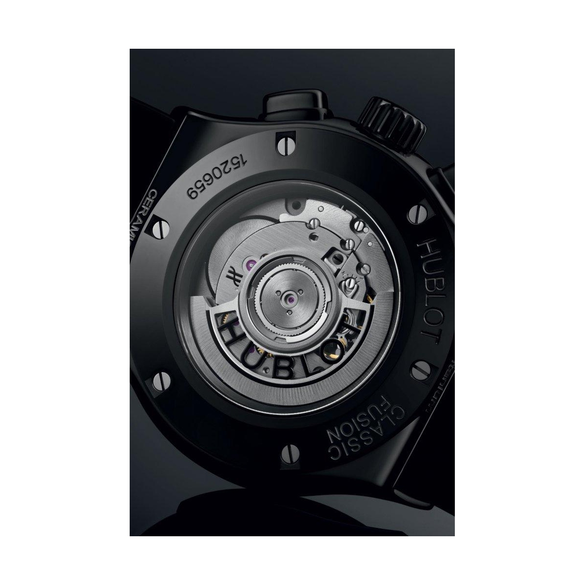 ZEGAREK HUBLOT CLASSIC FUSION CHRONOGRAPH BLACK MAGIC