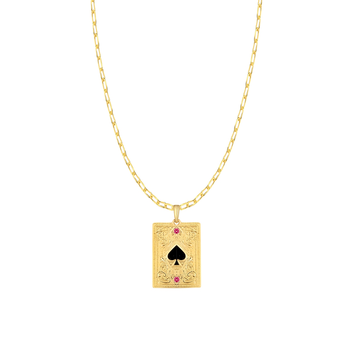 Wisiorek Karta Pik Wonderland