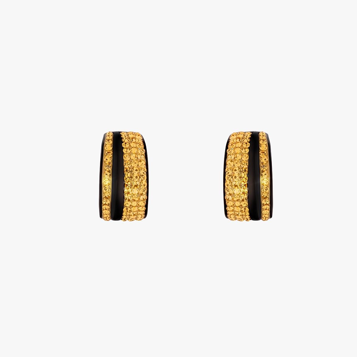 Kolczyki Golden Crystal Picky Pica Vesper