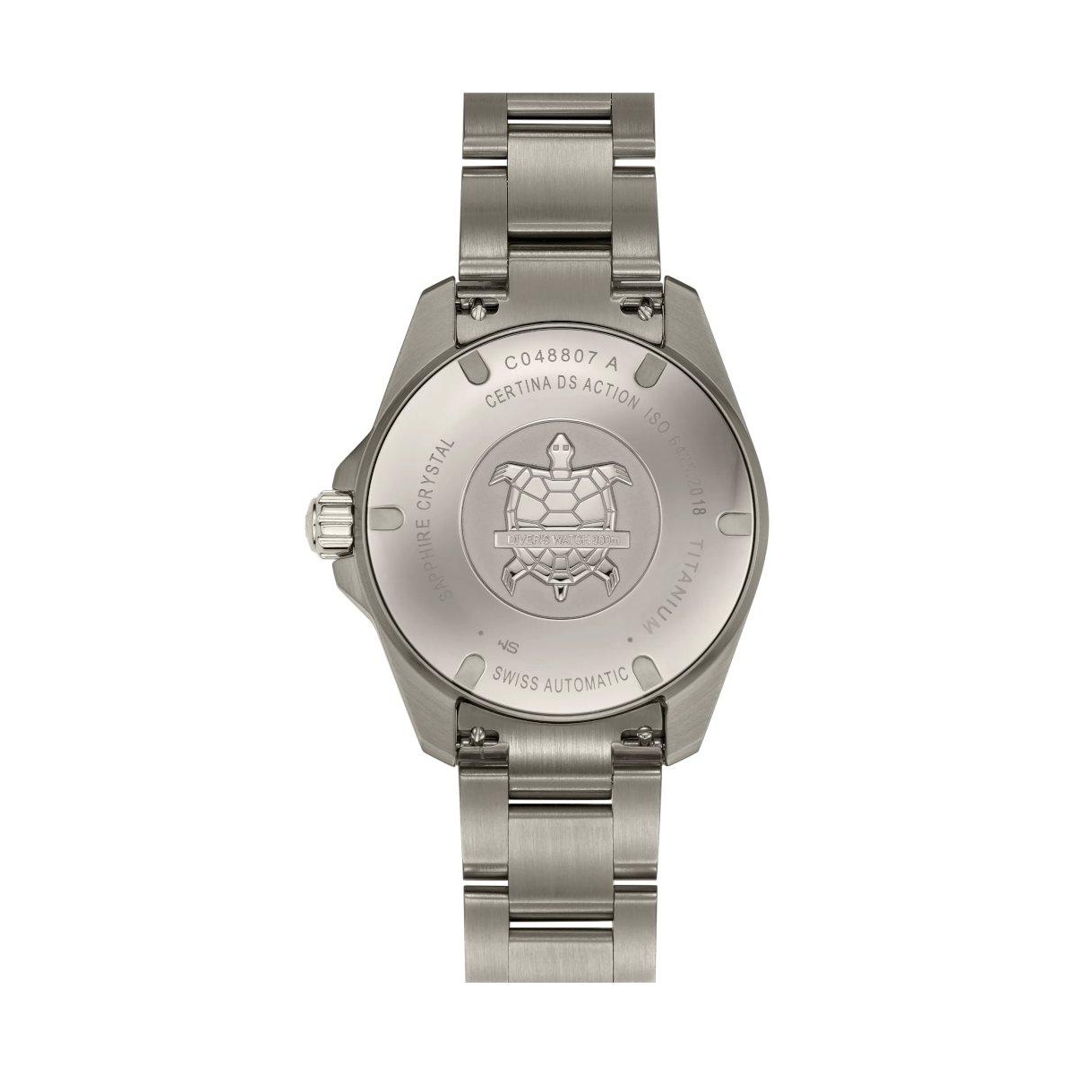 ZEGAREK CERTINA DS ACTION DIVER 38MM TITANIUM