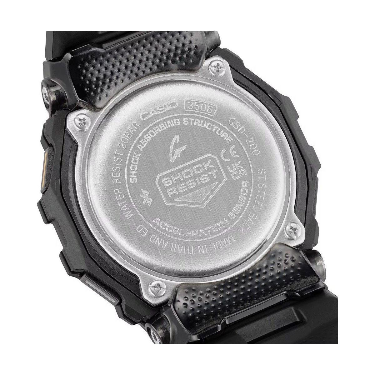 ZEGAREK G-SHOCK G-SQUAD GBD-200 SERIES