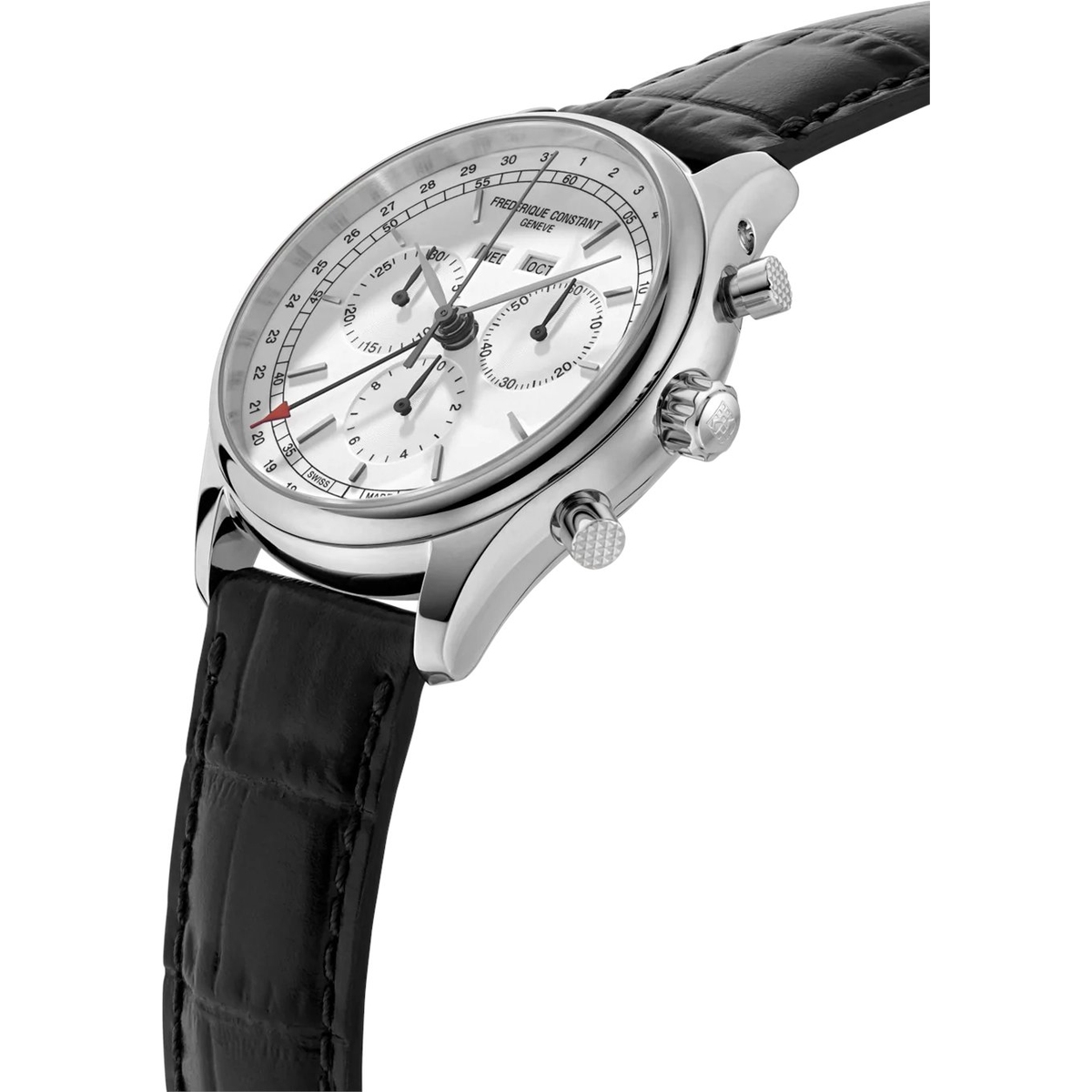 ZEGAREK FREDERIQUE CONSTANT CLASSICS QUARTZ CHRONOGRAPH TRIPLE CALENDAR