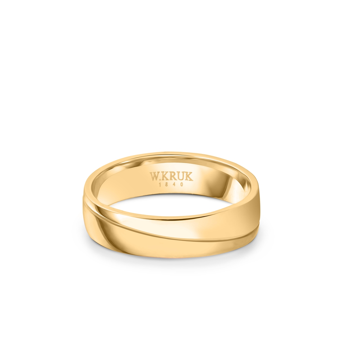 Obrączka złota GRAZIA męska