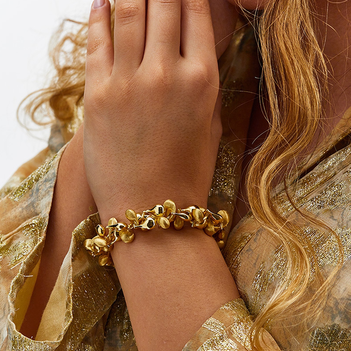 Bransoleta złota NANIS