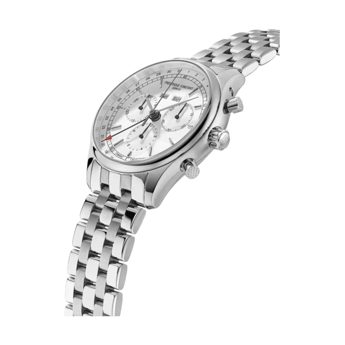 ZEGAREK FREDERIQUE CONSTANT CLASSICS QUARTZ CHRONOGRAPH TRIPLE CALENDAR