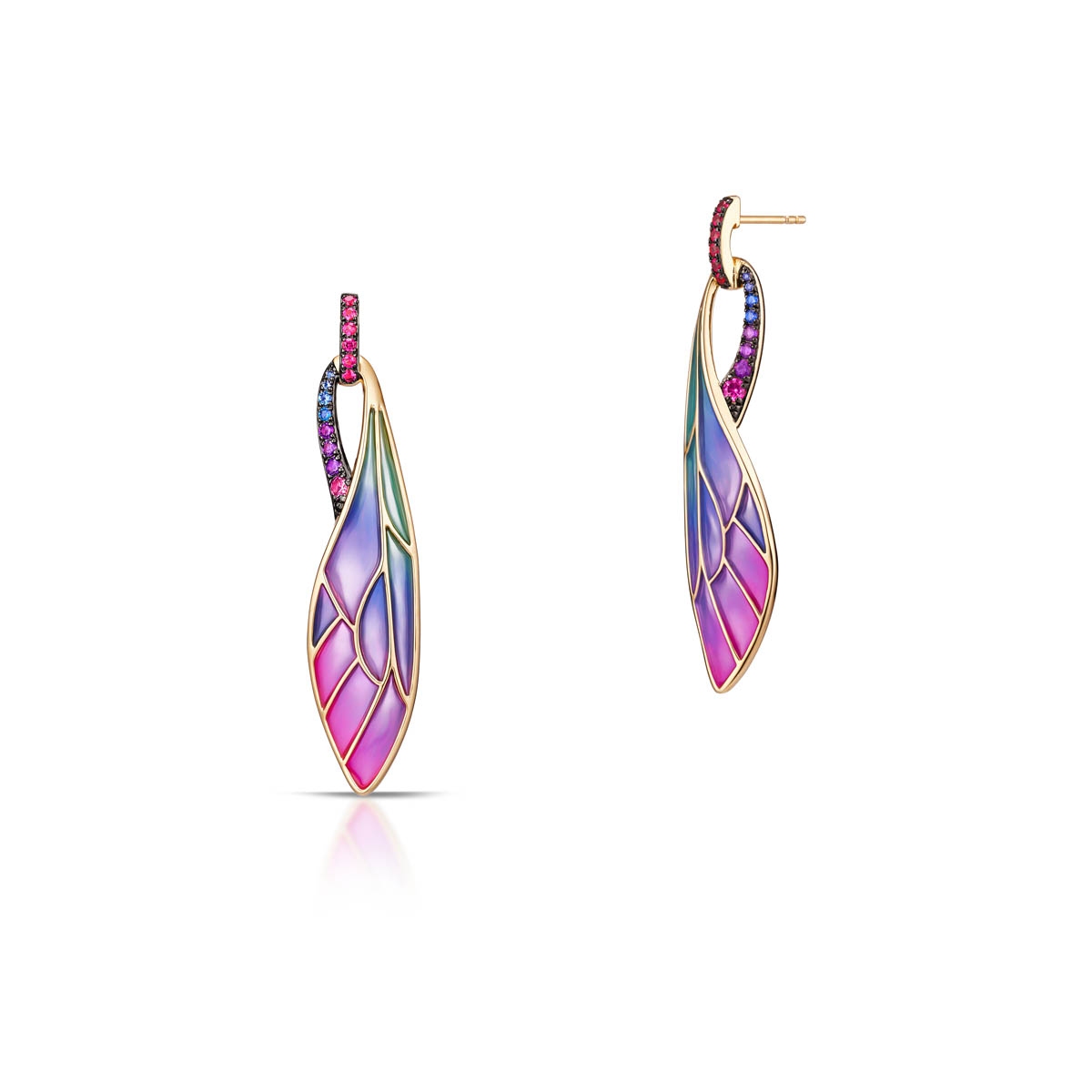 Kolczyki srebrne Imaginarium