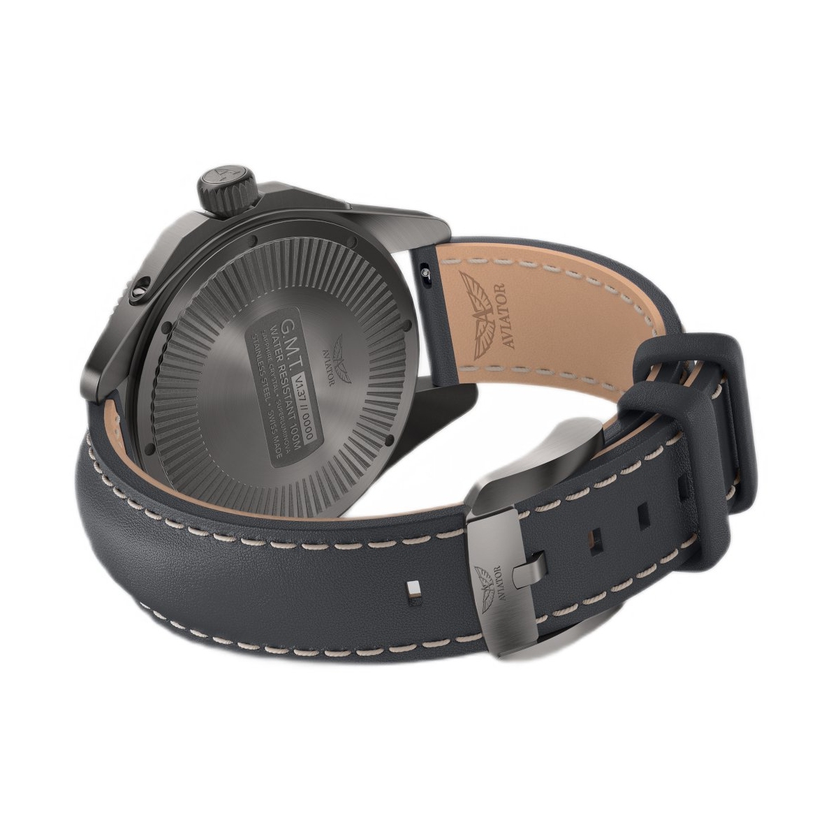 ZEGAREK AVIATOR AIRACOBRA GMT