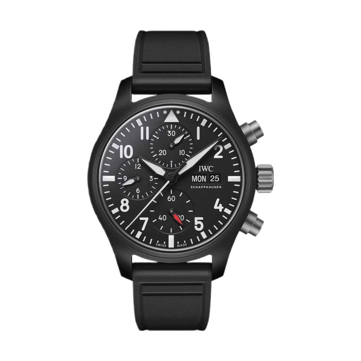 ZEGAREK IWC SCHAFFHAUSEN PILOT'S AUTOMATIC CHRONOGRAPH TOP GUN
