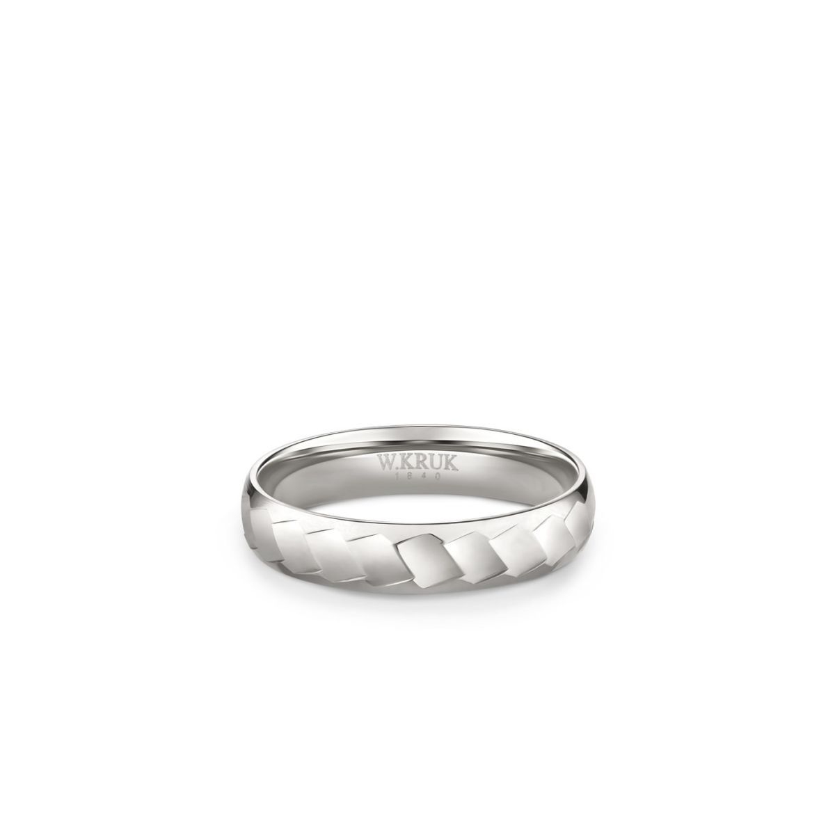 Obrączka złota SHINY męska