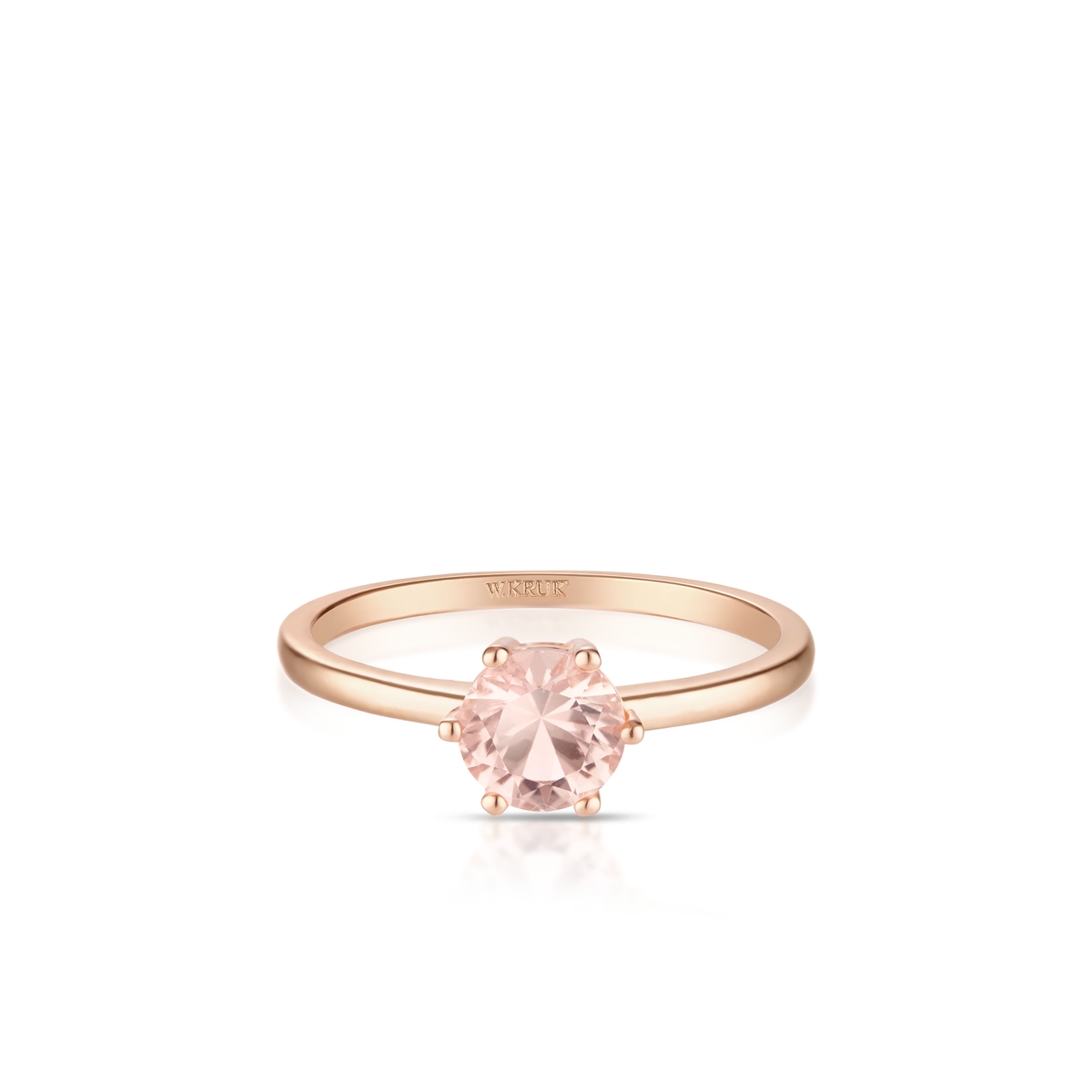 Pierścionek srebrny z cyrkonią