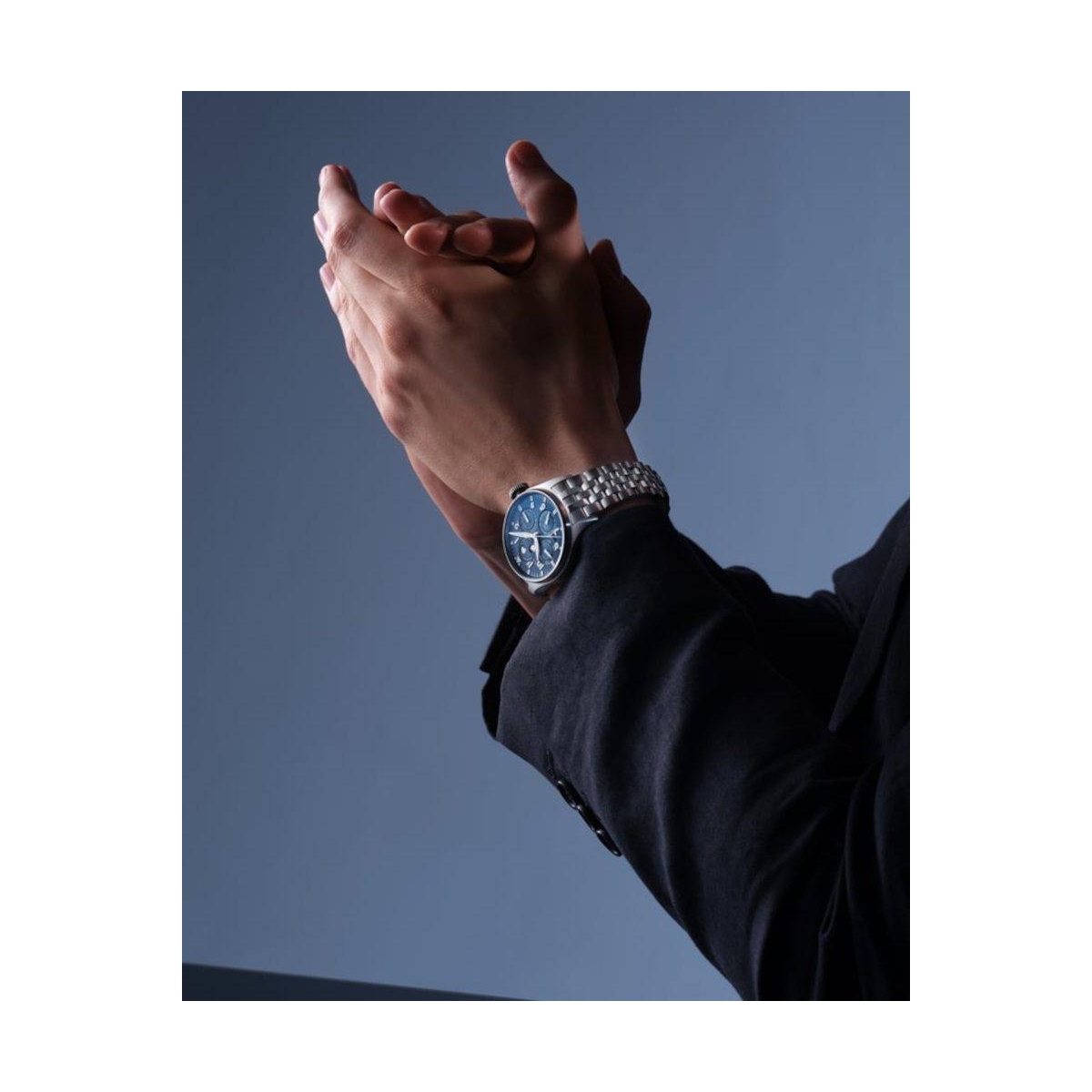 ZEGAREK IWC SCHAFFHAUSEN BIG PILOT'S PERPETUAL CALENDAR PROSET LE PETIT PRINCE