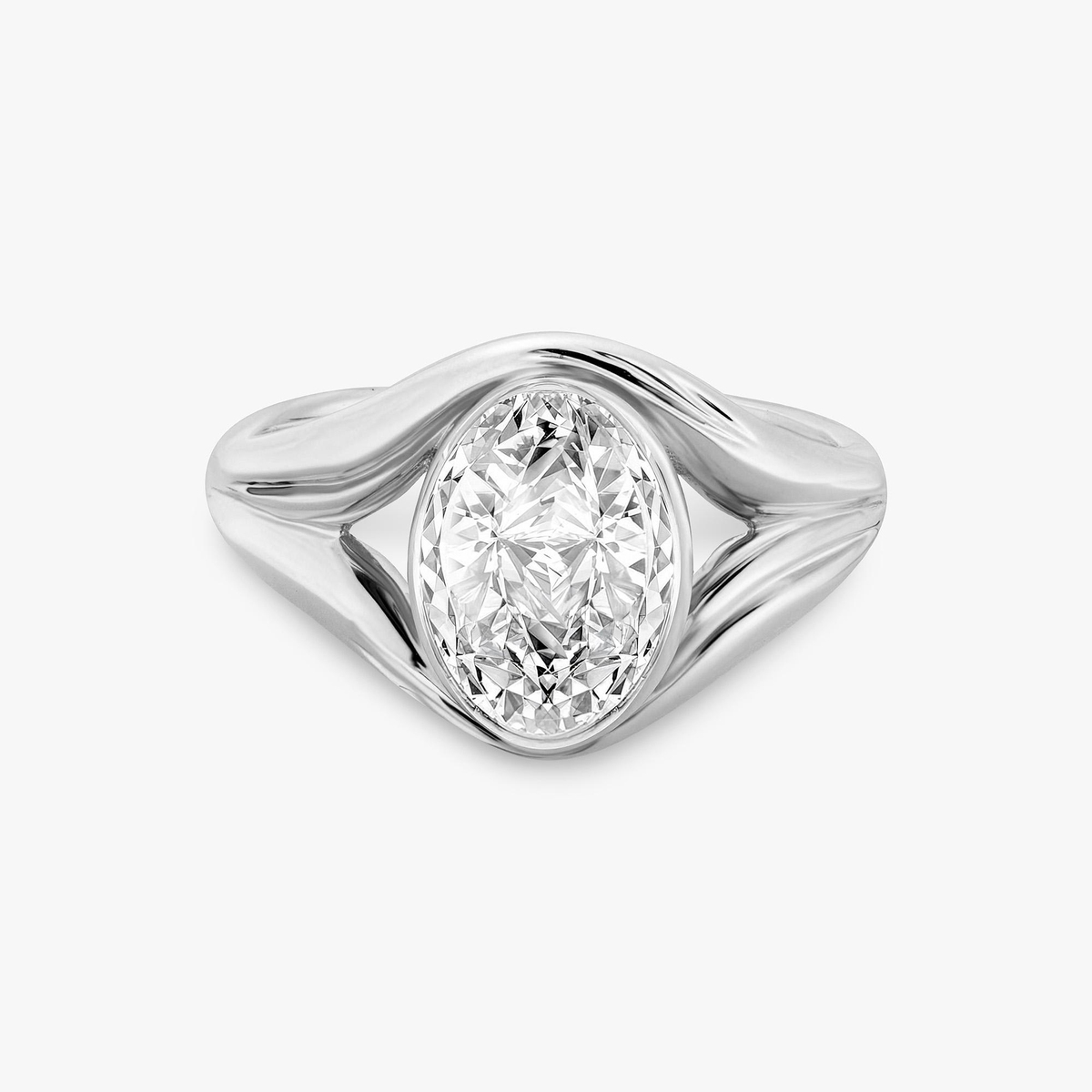 Pierścionek złoty Nuova