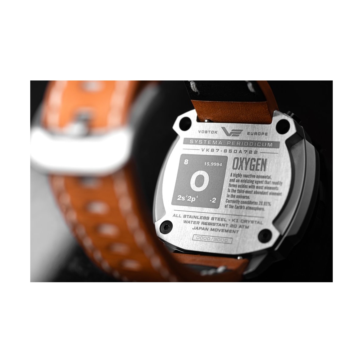 ZEGAREK VOSTOK EUROPE SYSTEMA PERIODICUM OXYGEN