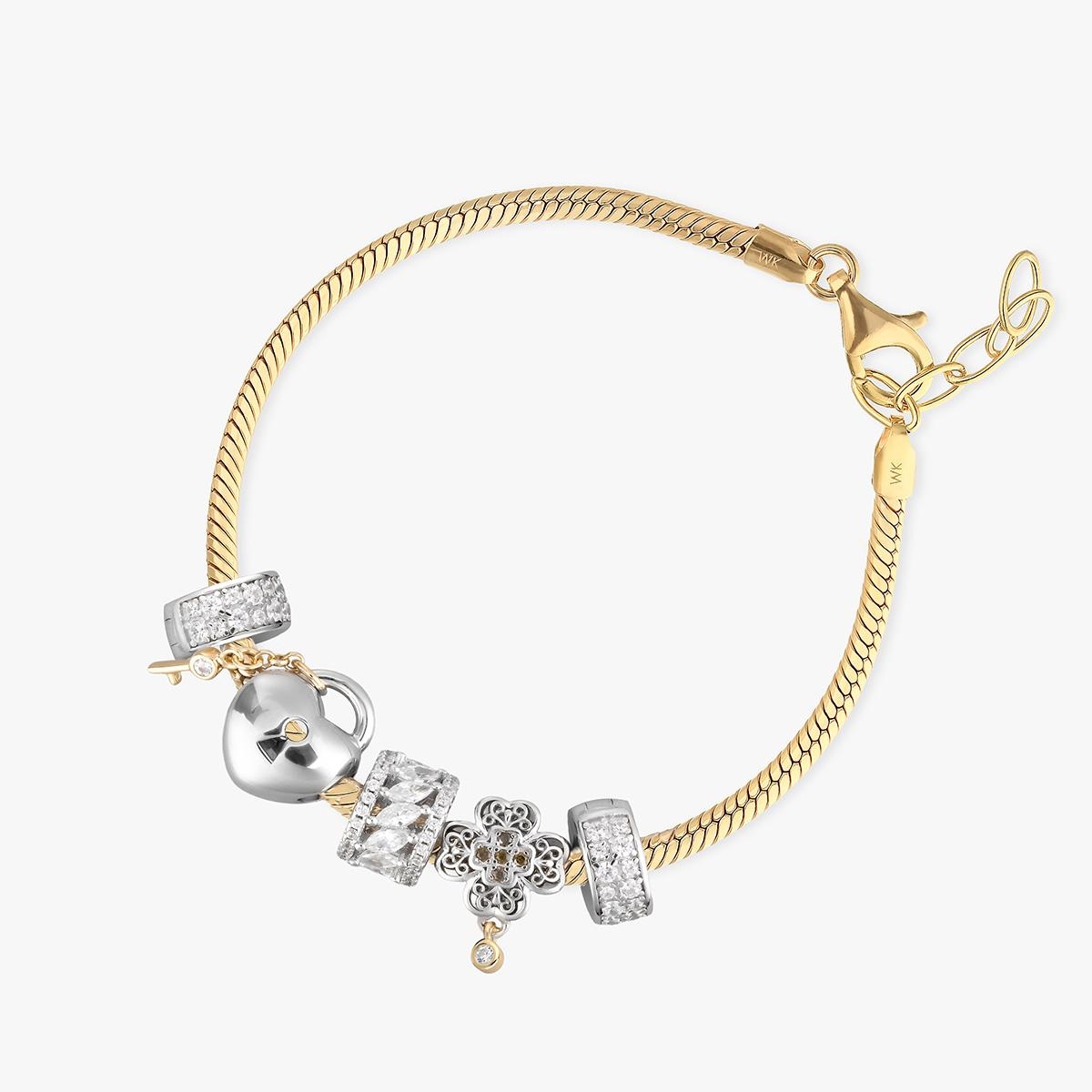 Zawieszka srebrna z cyrkoniami Lovely Beads