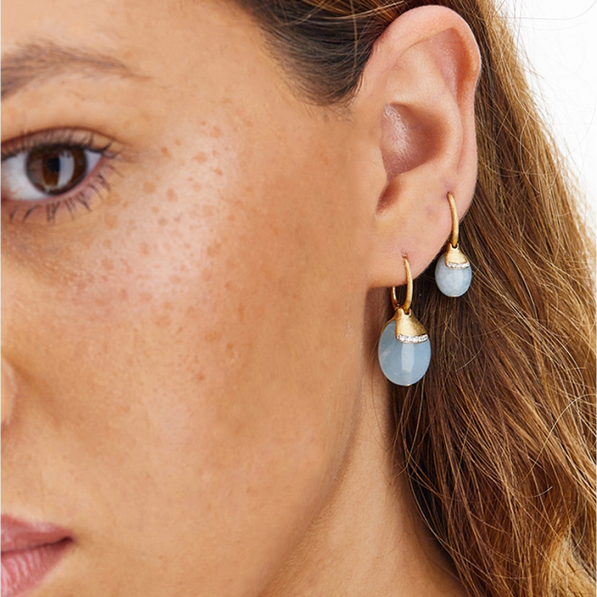 Kolczyki złote Nanis