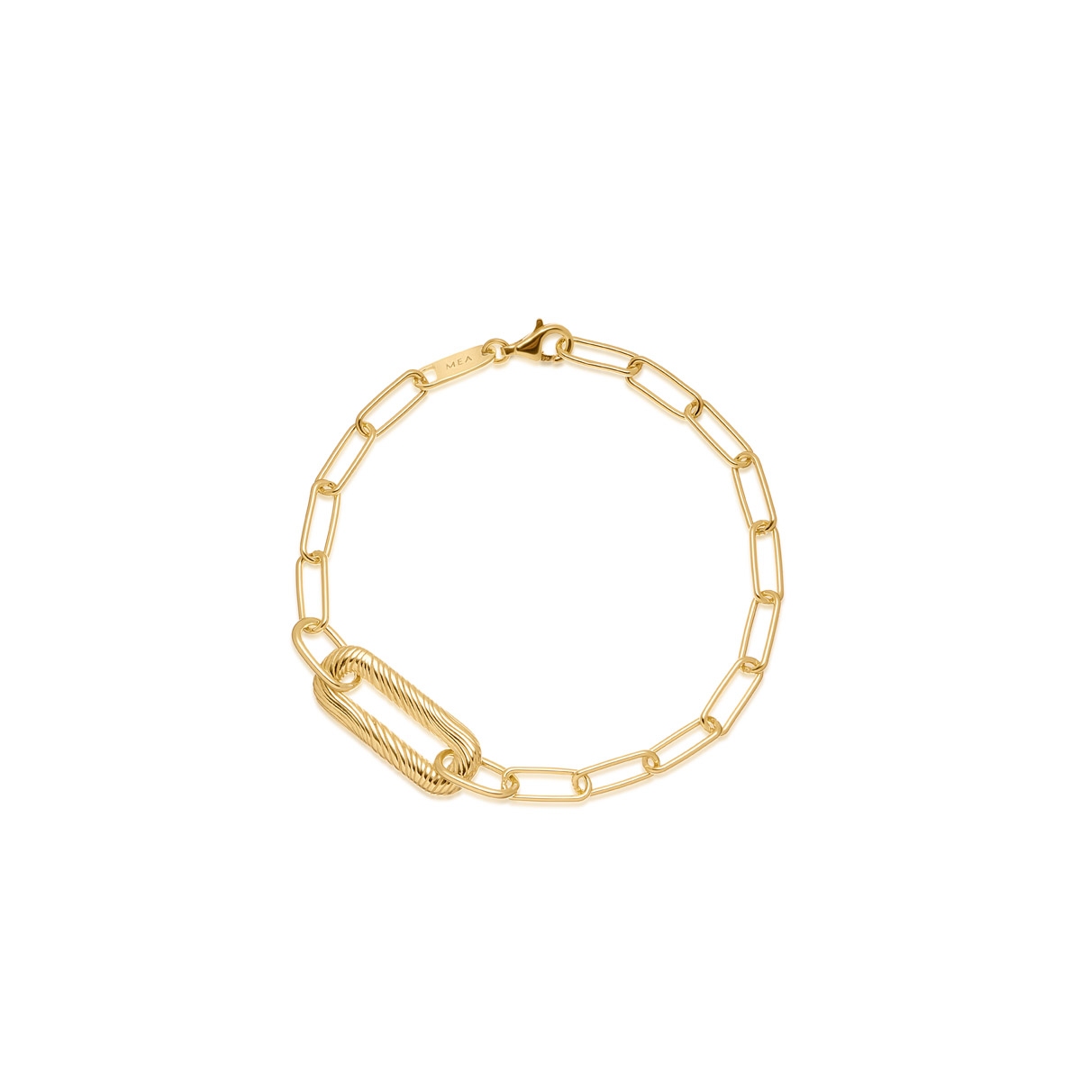 Bransoleta srebrna Mea