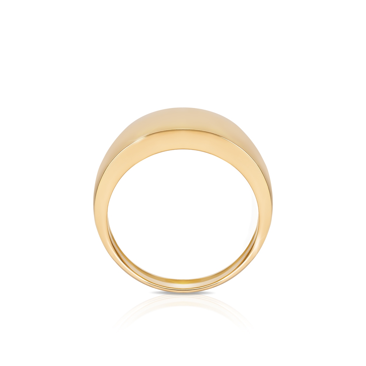 Pierścionek złoty maxi