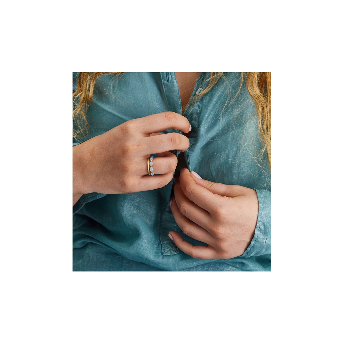 Pierścionek złoty NANIS