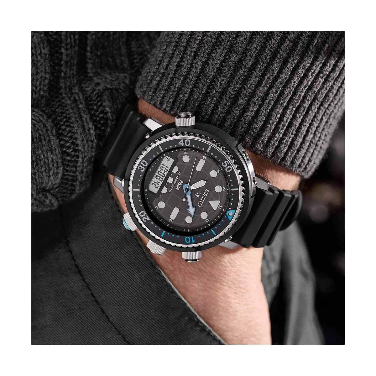 ZEGAREK SEIKO PROSPEX SOLAR HYBRID DIVER''S PADI 40TH ANNIVERSARY