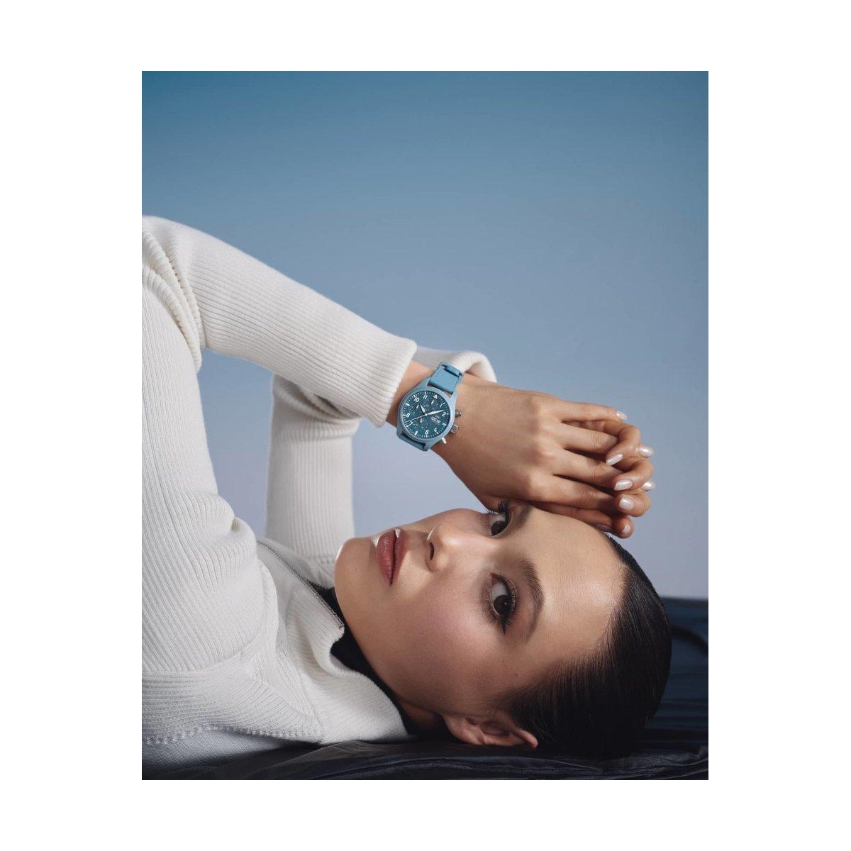 ZEGAREK IWC SCHAFFHAUSEN PILOT'S CHRONOGRAPH TOP GUN MIRAMAR