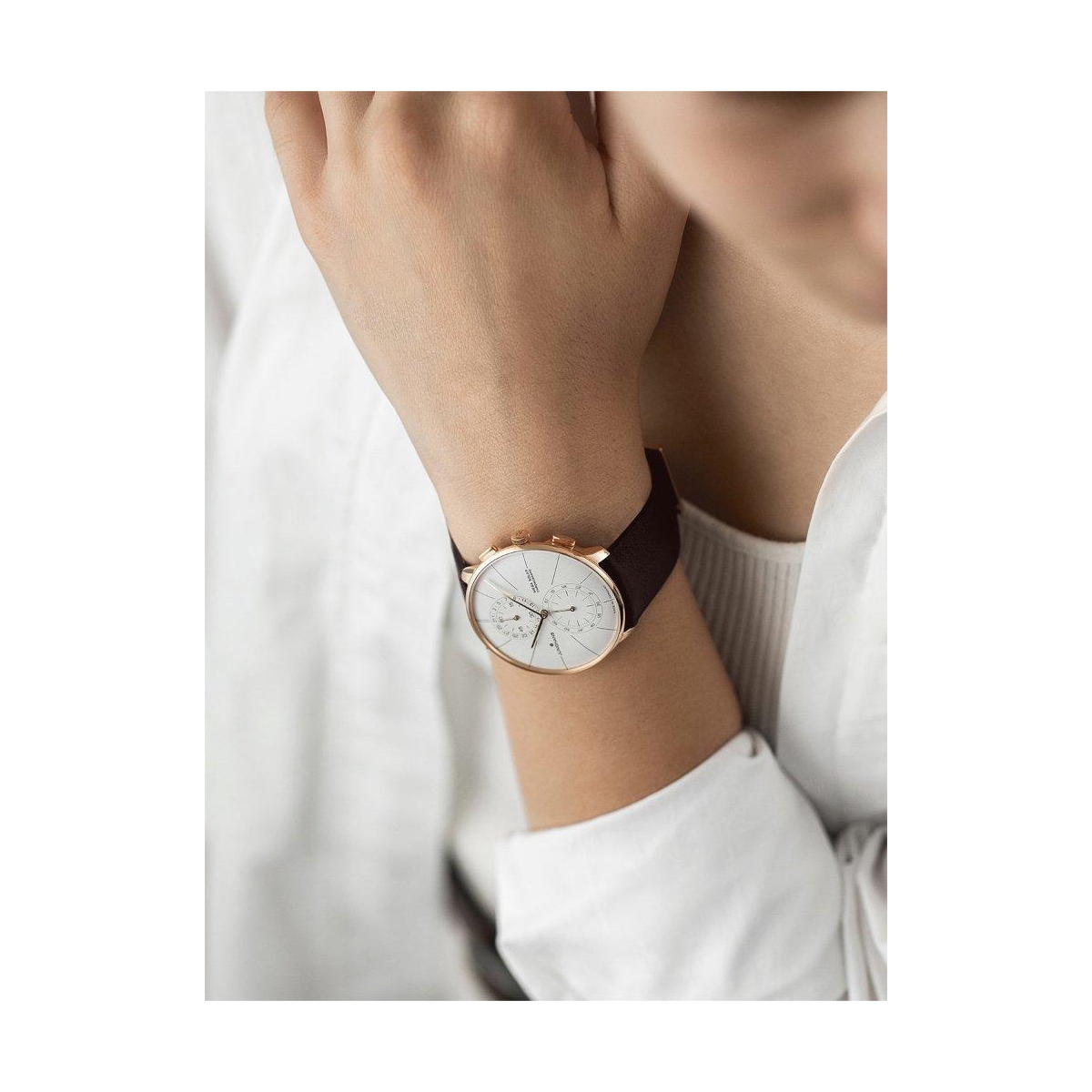 ZEGAREK JUNGHANS MEISTER FEIN CHRONOSCOPE MEGA SOLAR