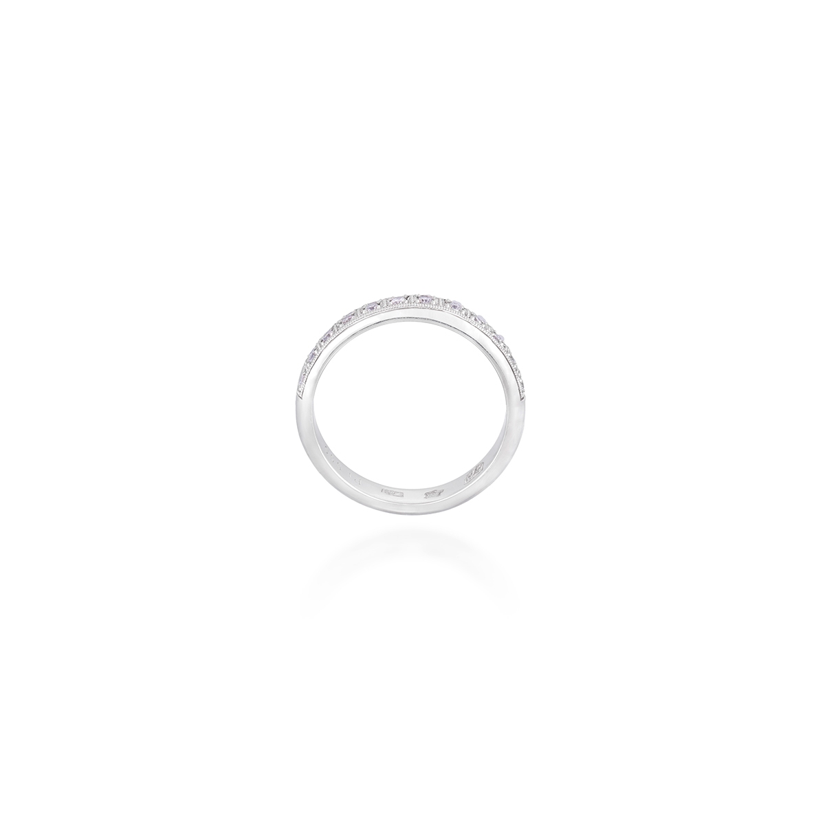 Pierścionek platynowy W.KRUK