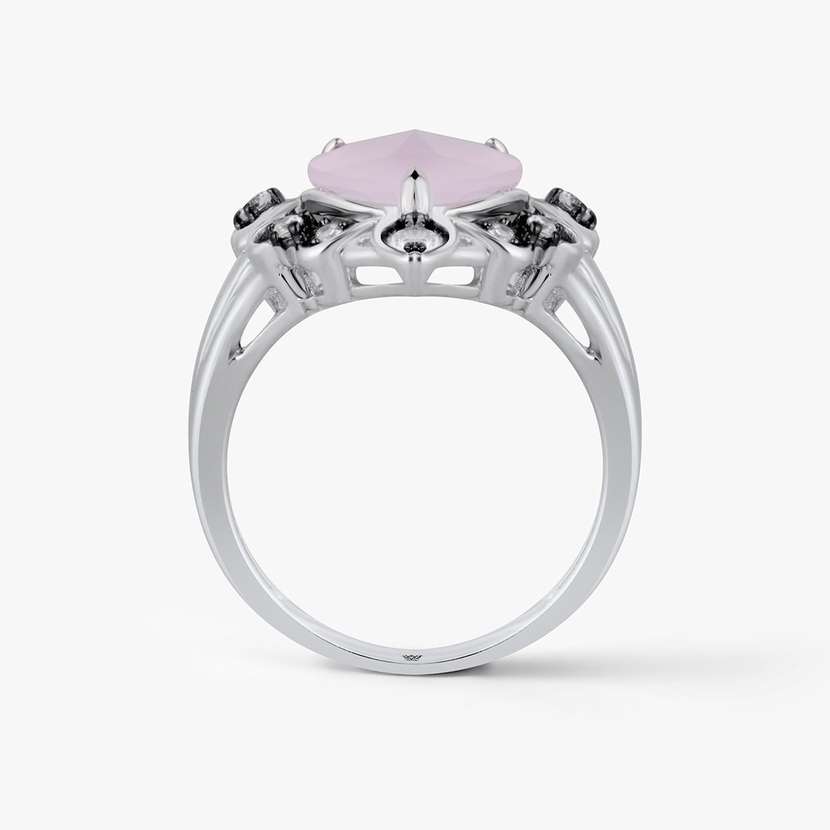 Pierścionek srebrny Royal Star