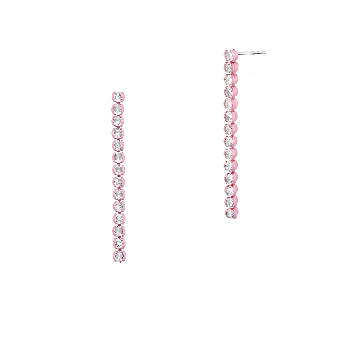 Kolczyki Pink Glow Princess Club