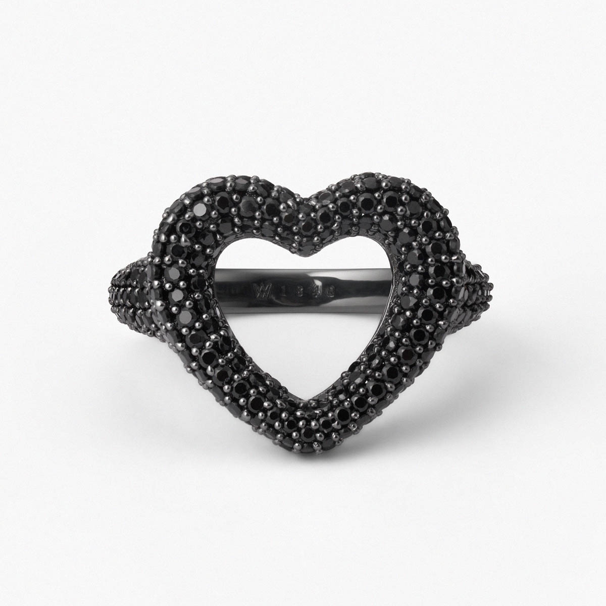 Pierścionek srebrny Meteory