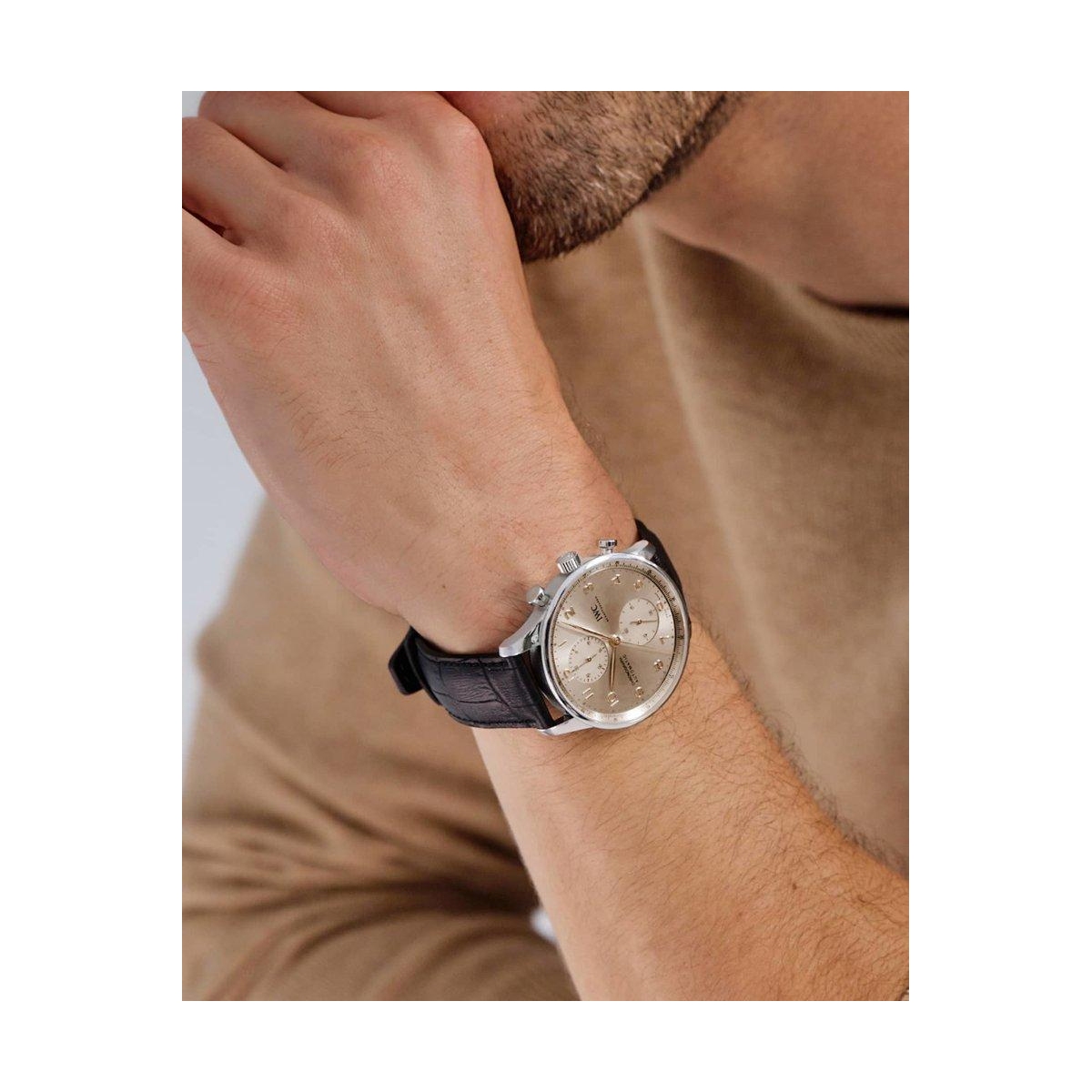 ZEGAREK IWC SCHAFFHAUSEN PORTUGIESER AUTOMATIC CHRONOGRAPH