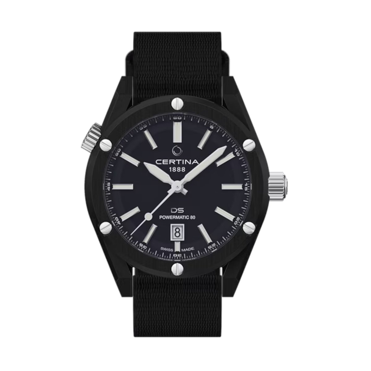 ZEGAREK CERTINA DS+ Kit Black Edition