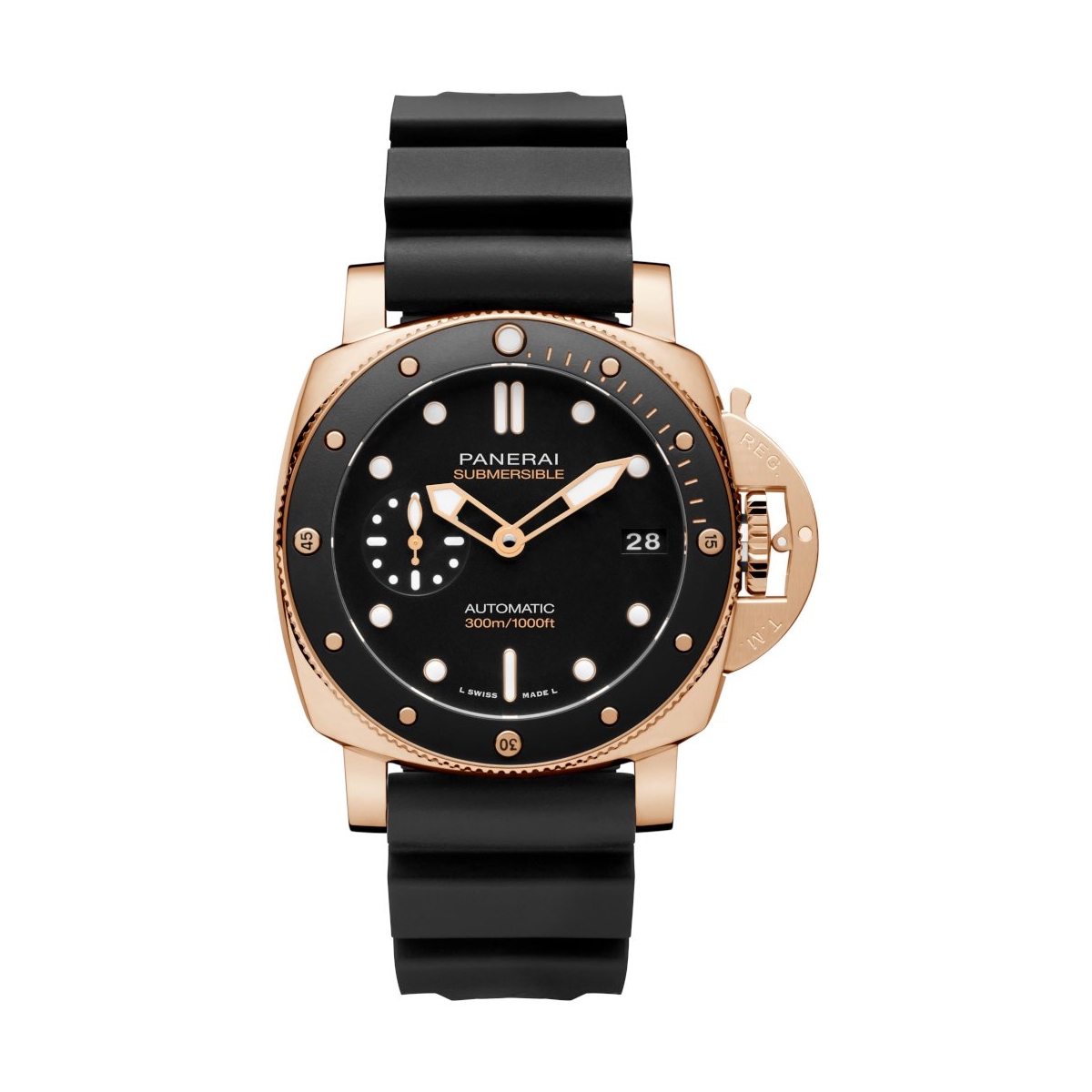 ZEGAREK PANERAI SUBMERSIBLE GOLDTECH™