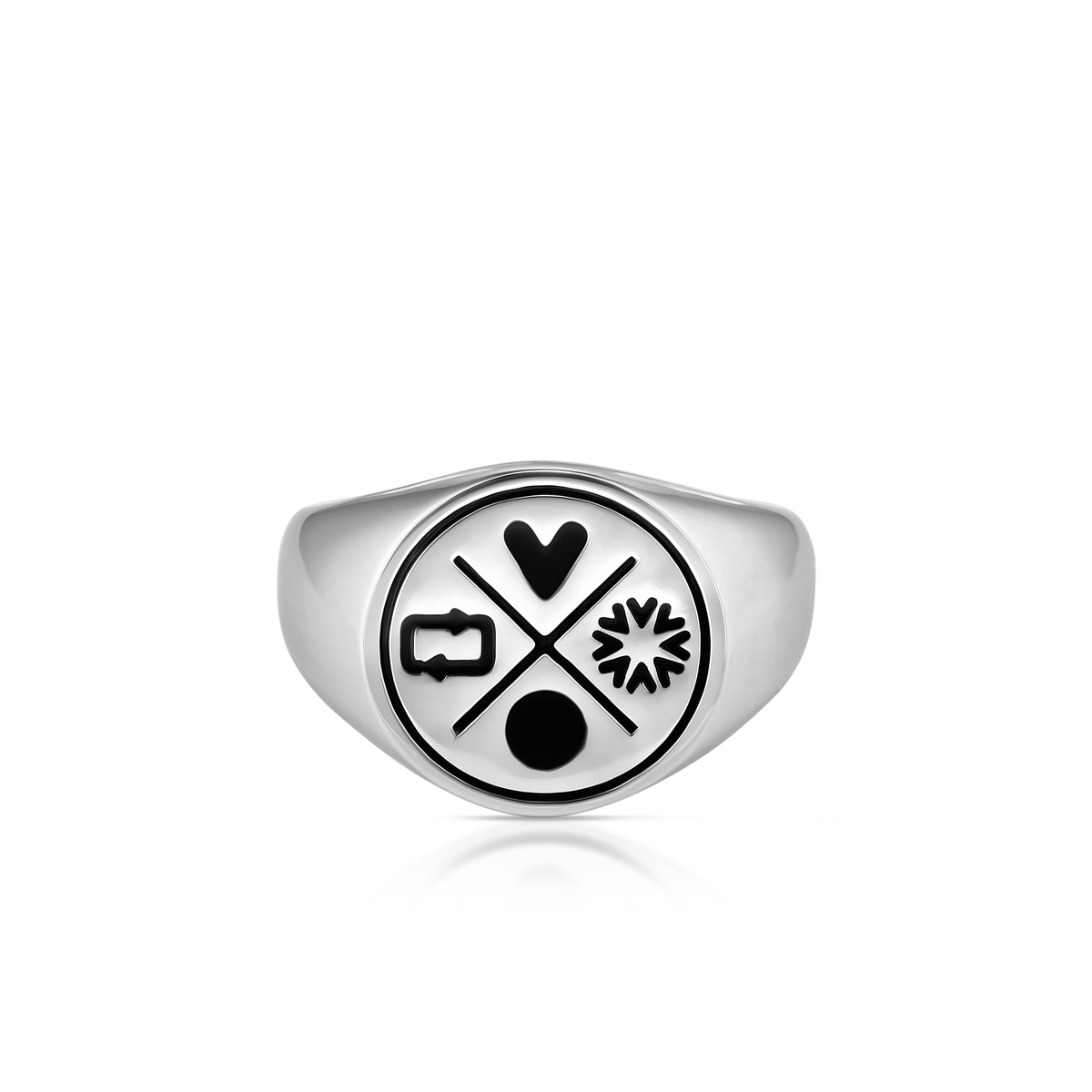 Sygnet srebrny męski Longplay