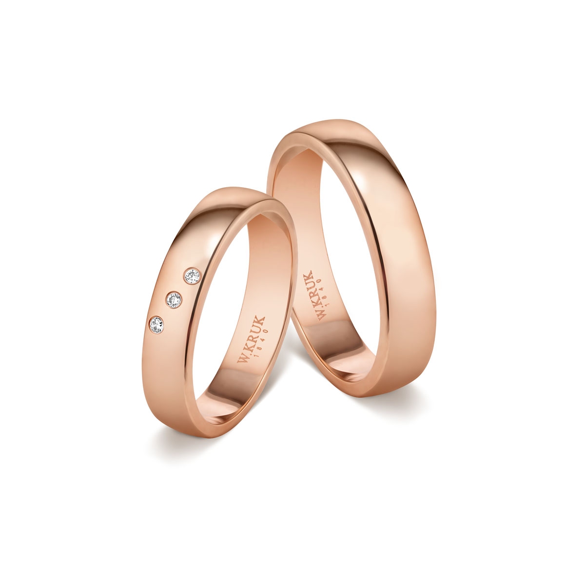 Obrączka złota ESPERA męska