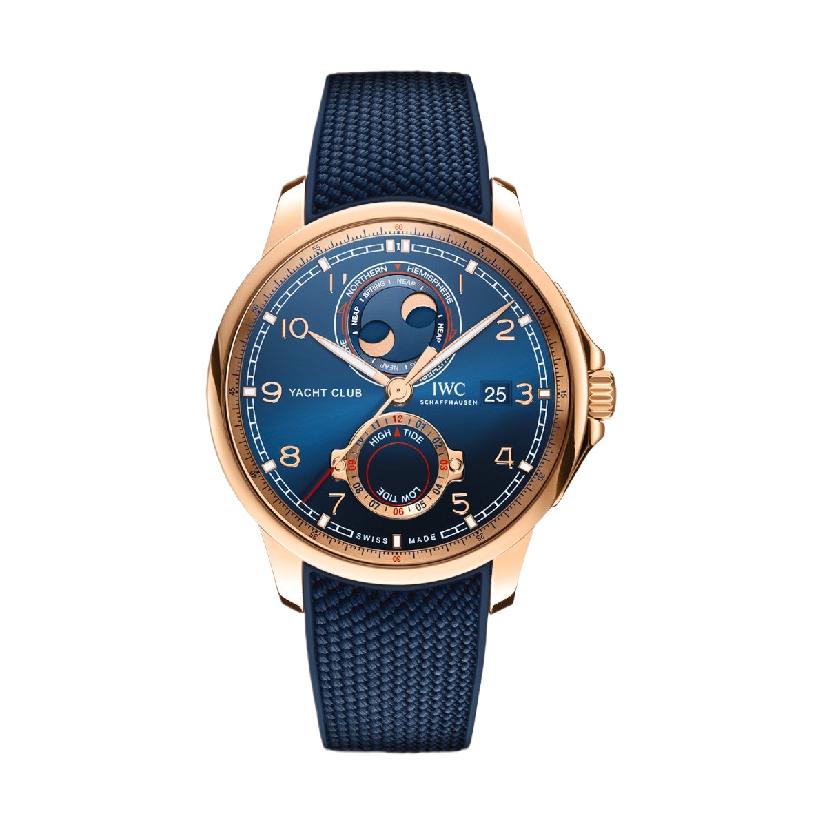 ZEGAREK IWC SCHAFFHAUSEN PORTUGIESER YACHT CLUB MOON & TIDE