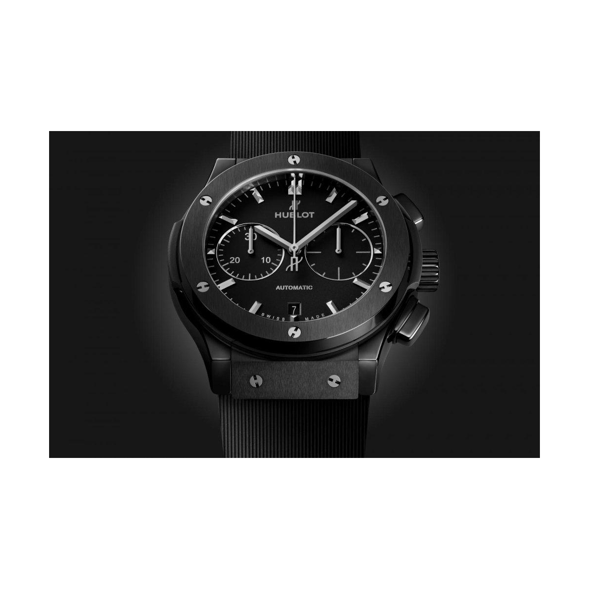 ZEGAREK HUBLOT CLASSIC FUSION CHRONOGRAPH BLACK MAGIC
