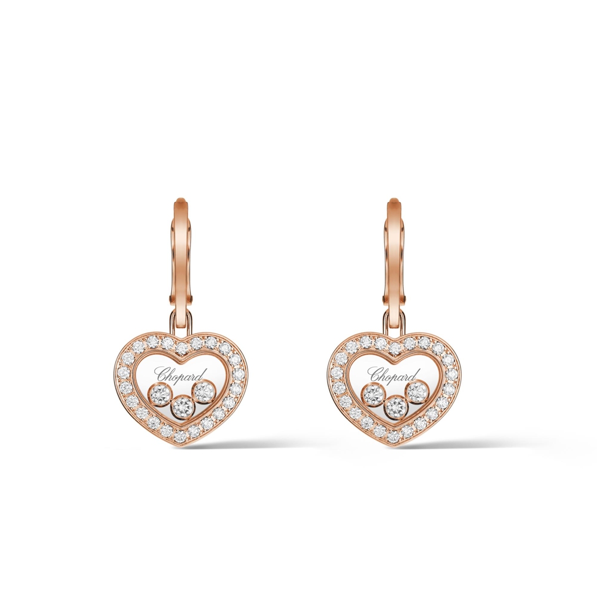 Kolczyki złote CHOPARD