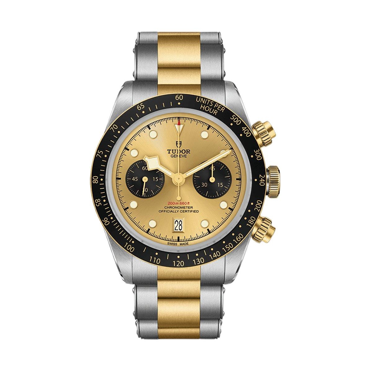 TUDOR BLACK BAY CHRONO S&G