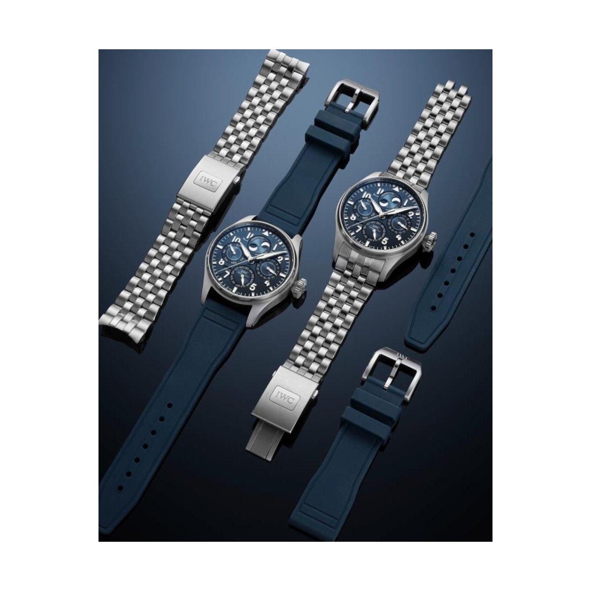 ZEGAREK IWC SCHAFFHAUSEN BIG PILOT'S PERPETUAL CALENDAR PROSET LE PETIT PRINCE
