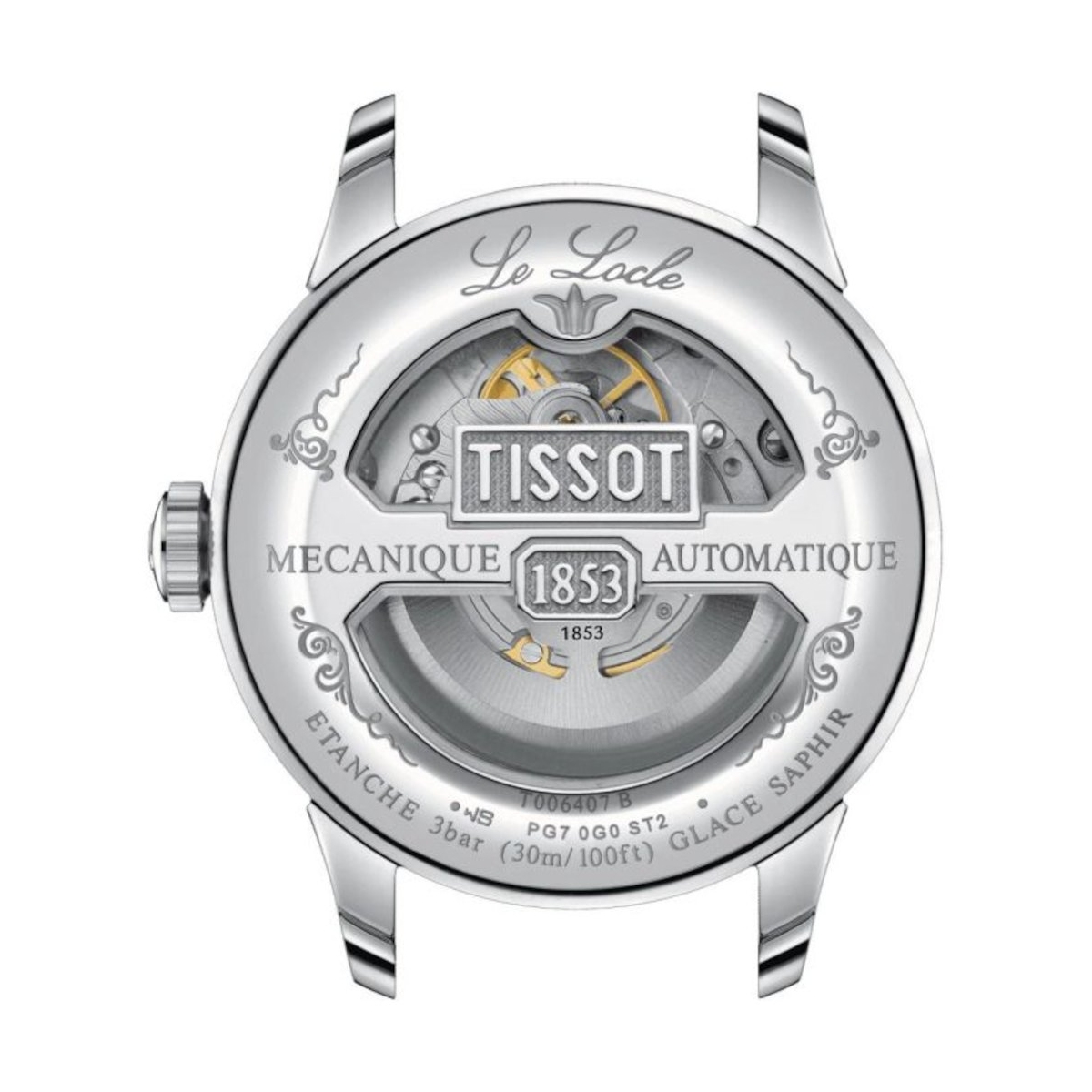 TISSOT Le Locle Powermatic 80 Open Heart