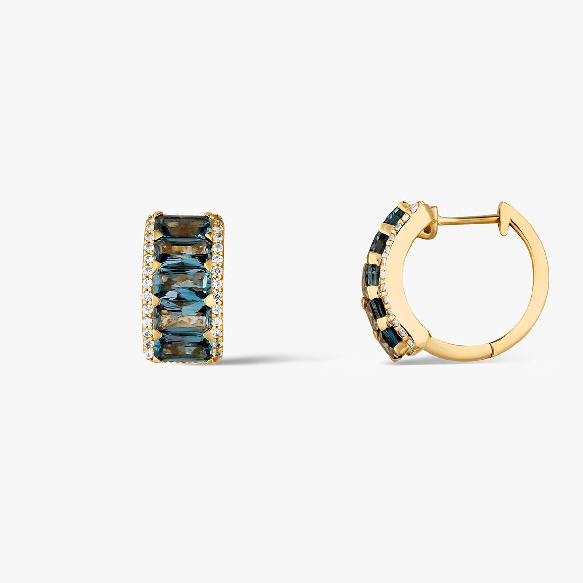 Kolczyki złote Diva