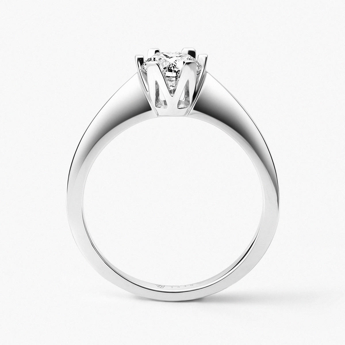 Pierścionek złoty zaręczynowy Jedyny