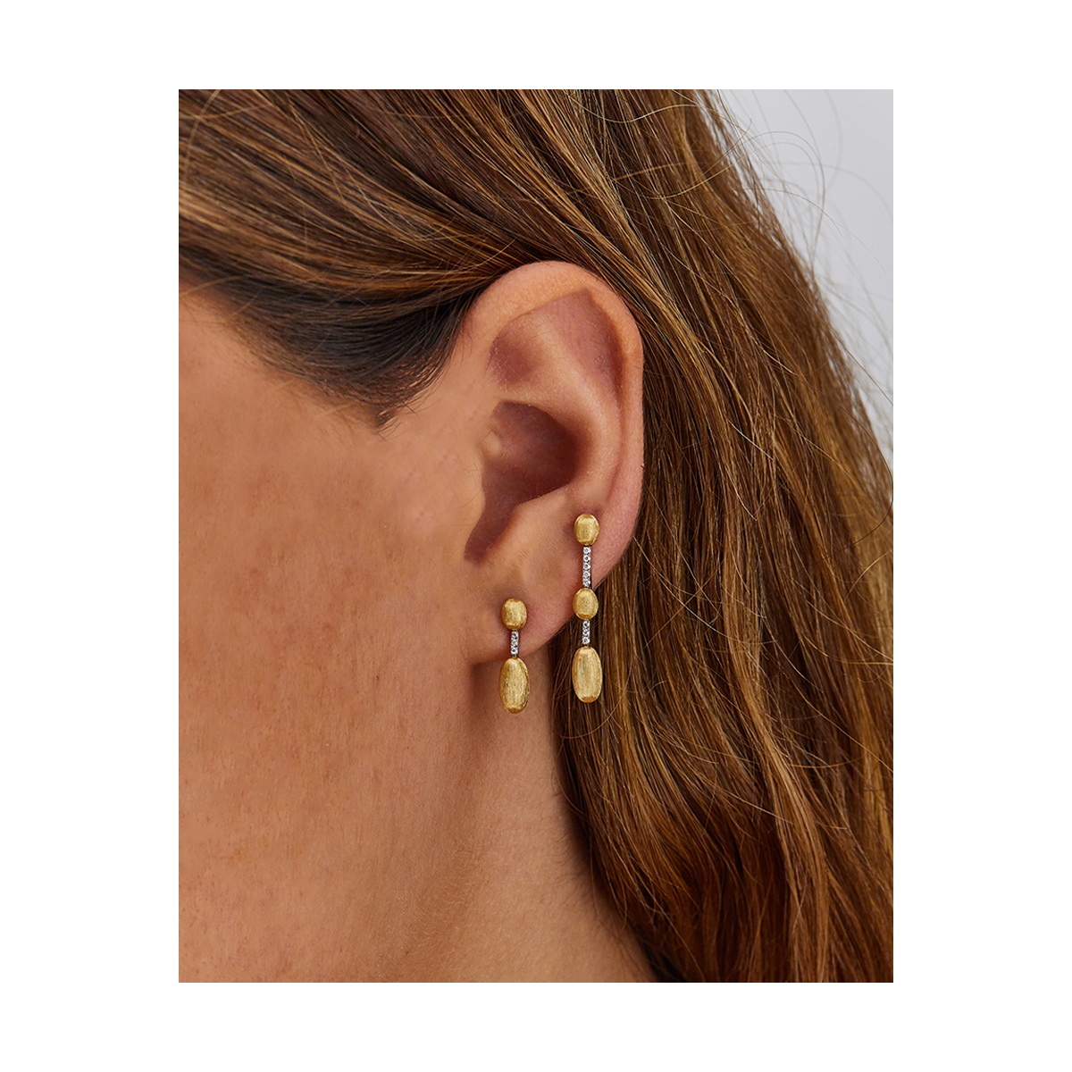 Kolczyki złote Nanis