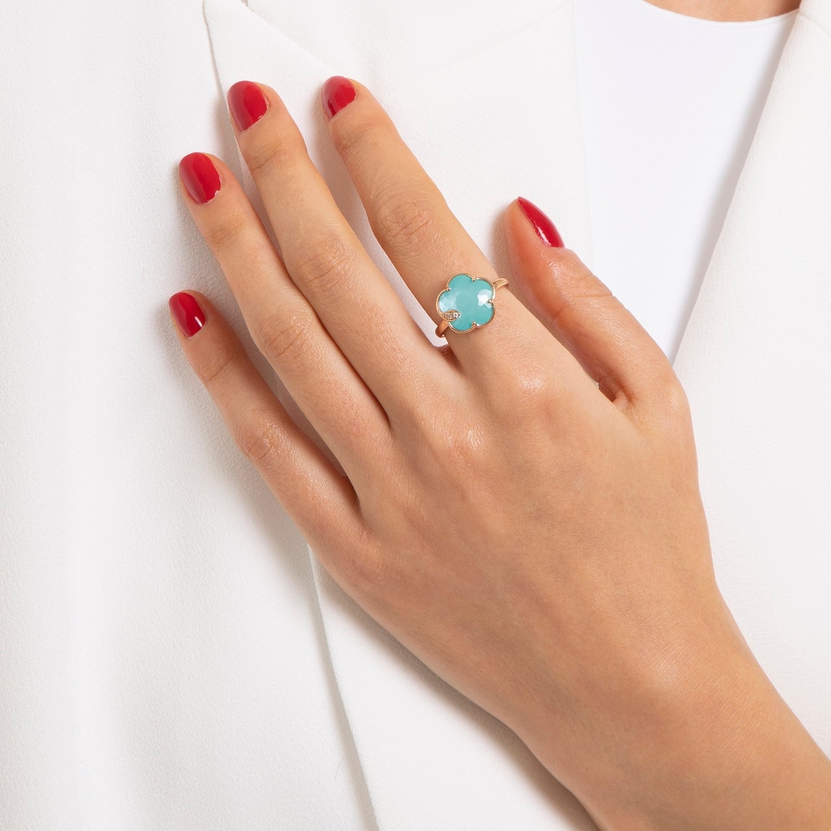 Pierścionek złoty PASQUALE BRUNI