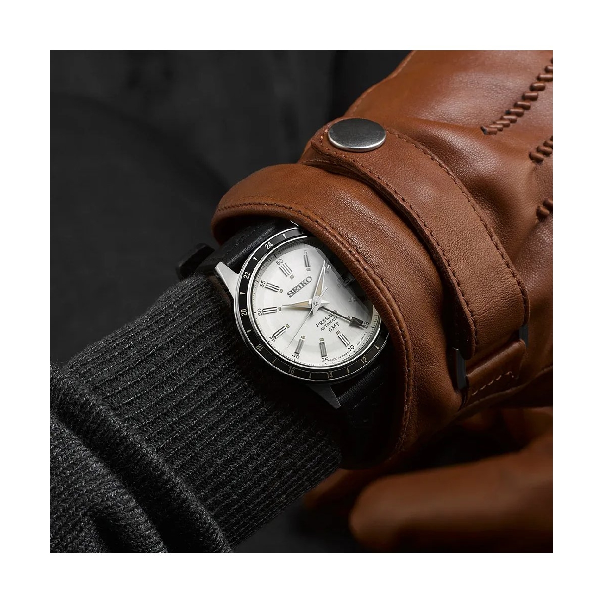 ZEGAREK SEIKO PRESAGE STYLE 60''S AUTOMATIC GMT