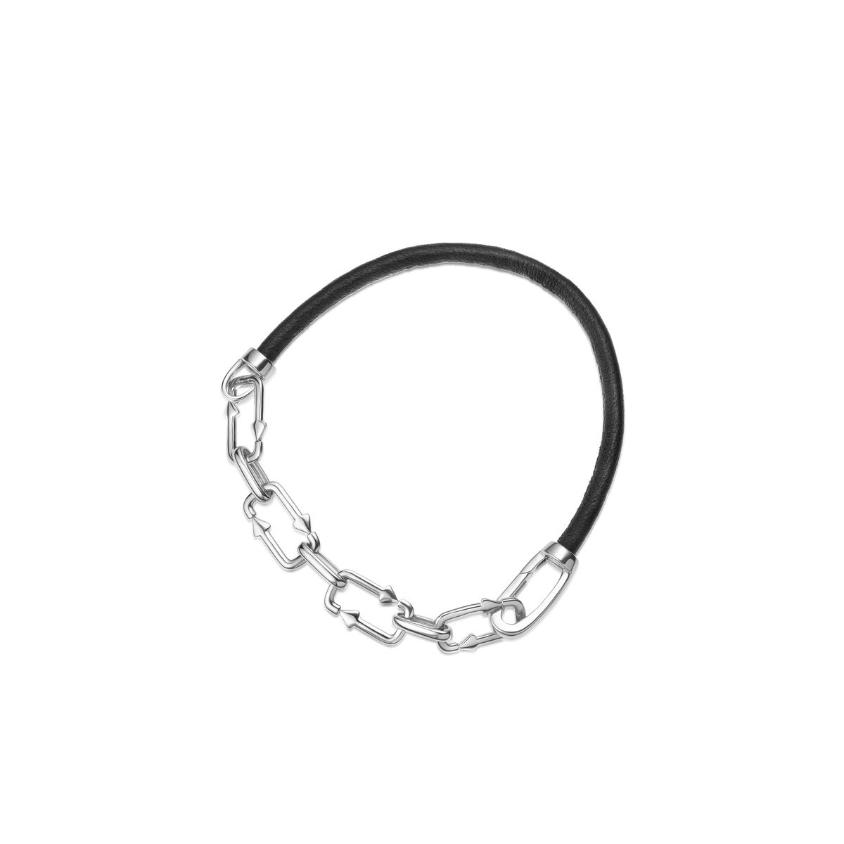 Bransoleta srebrna męska Longplay